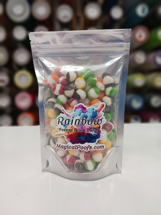 Rainbow Freeze Dried Candy