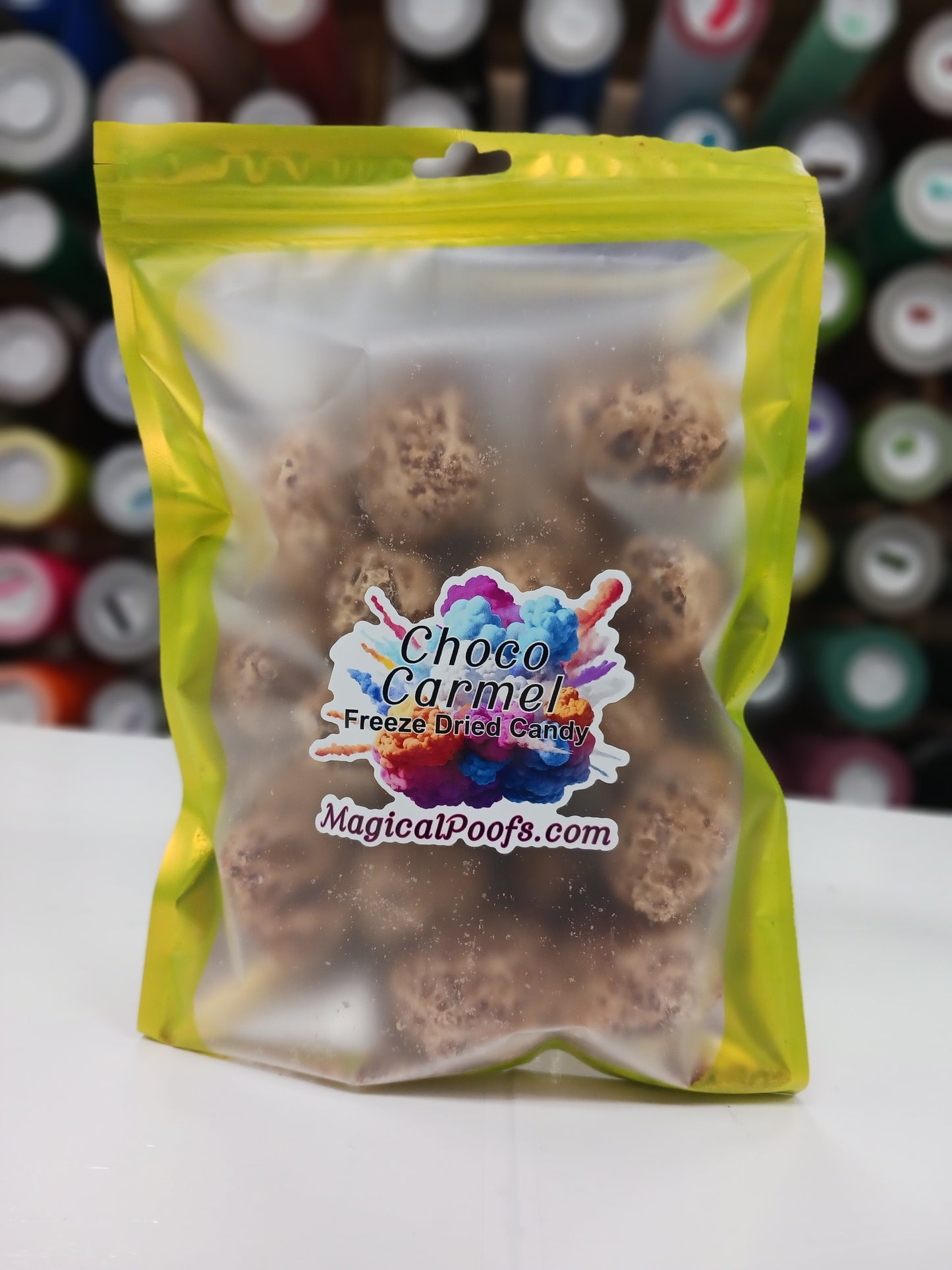 Choco Carmel Freeze Dried Candy