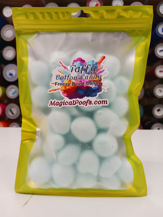 Cotton Candy Taffy Freeze Dried Candy