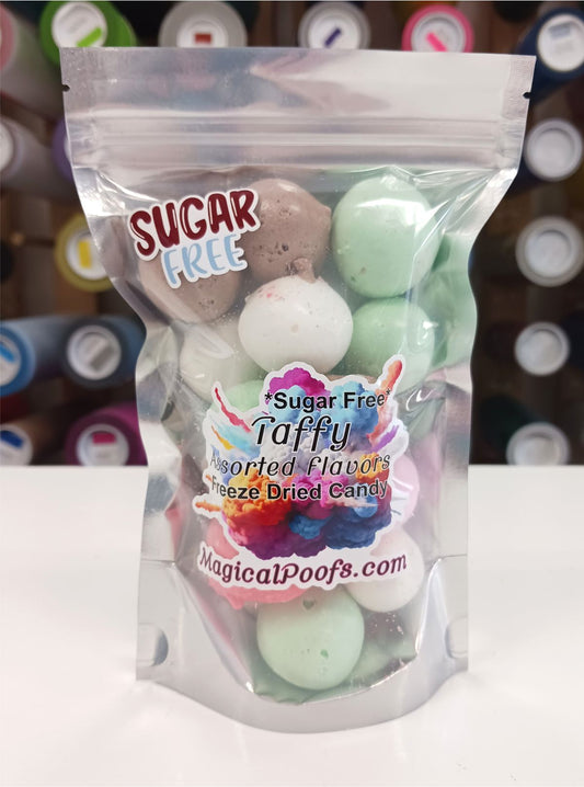 Sugar Free Assorted Taffy Freeze Dried Candy